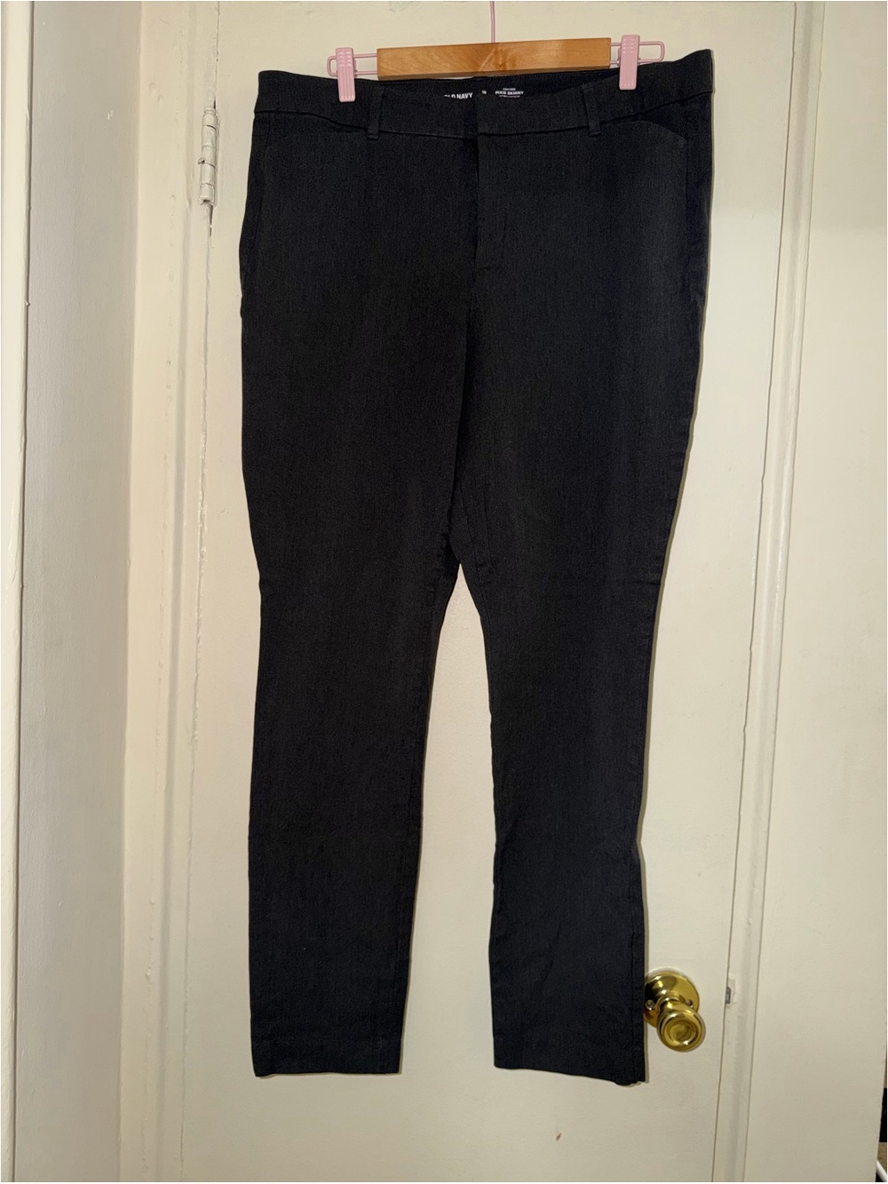 Old Navy High-Rise Pixie Skinny Pants 18 Tall Dark Gray